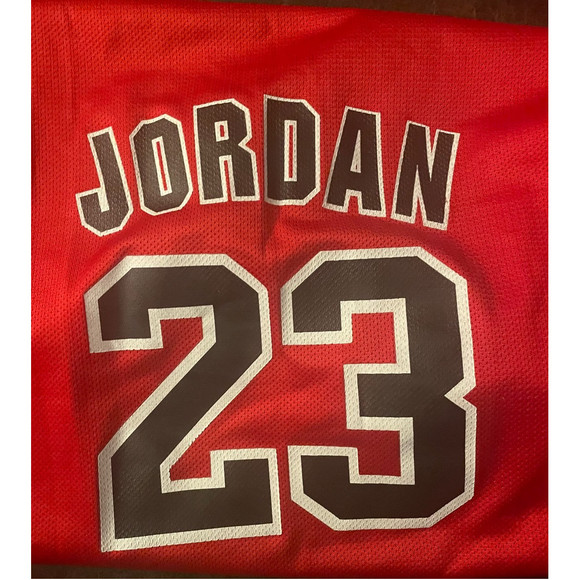 Champion NBA Other - Champion NBA Jersey Kids Size XL 18-20 Michael Jordan Red Bulls